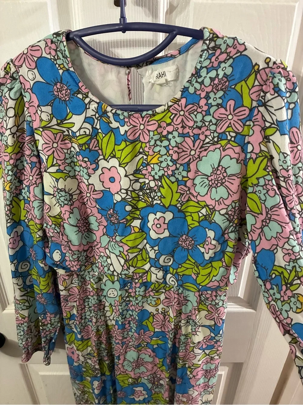 Rahi Women’s Large Floral Maxi Dress - Picture 5 of 11